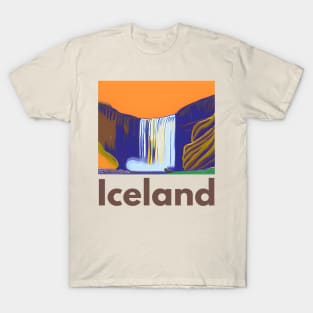 Iceland Skogafoss T-Shirt